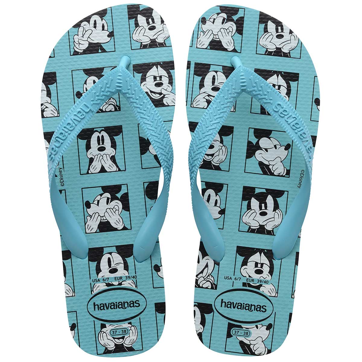 SANDALIAS HAVAIANAS TOP DISNEY FC PR FUCSIA