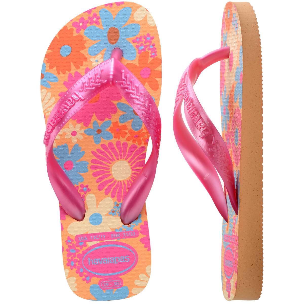 Sandalias Havaianas KIDS Flores