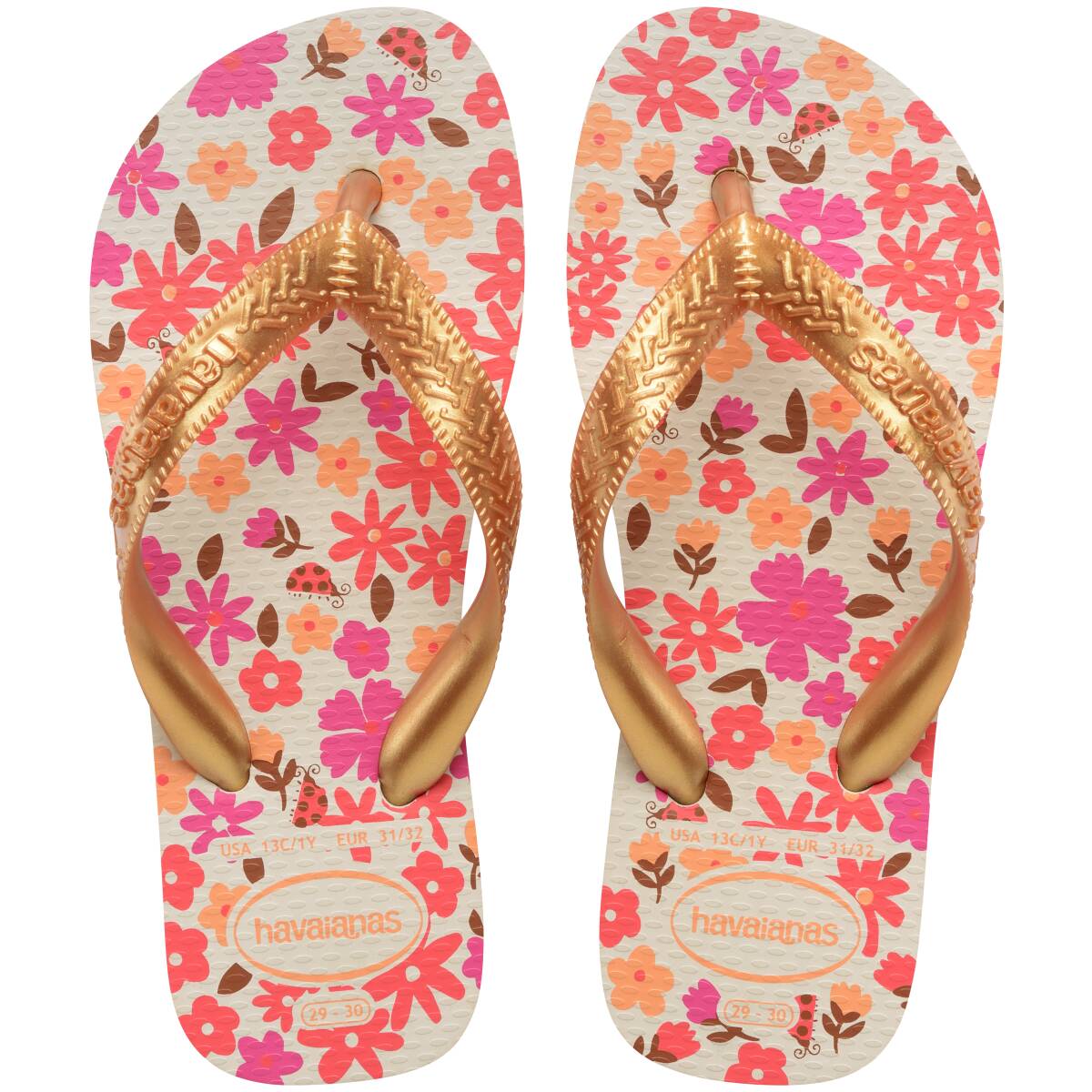 Sandalias Havaianas KIDS Flores