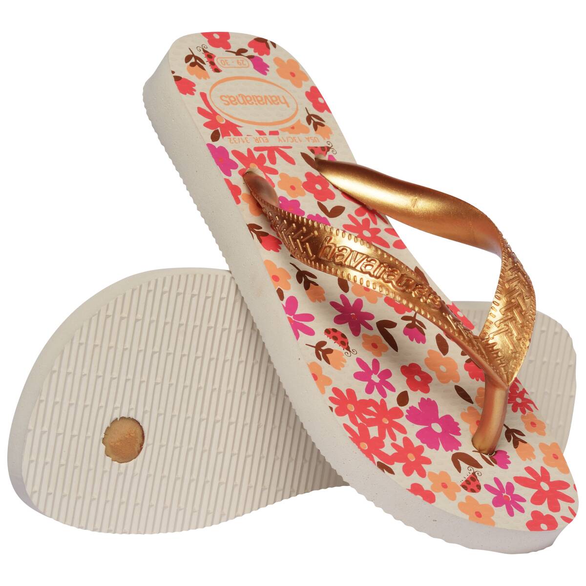 Sandalias Havaianas KIDS Flores