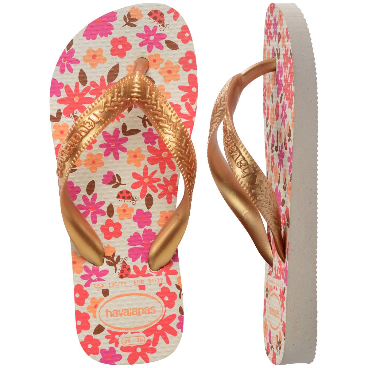 Sandalias Havaianas KIDS Flores