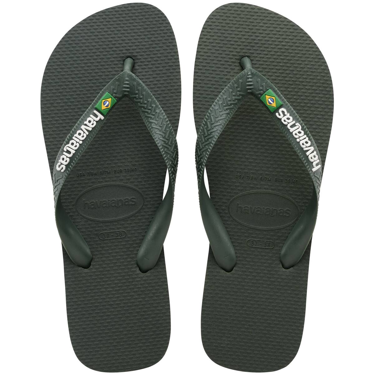 Sandalias Havaianas Brasil Logo