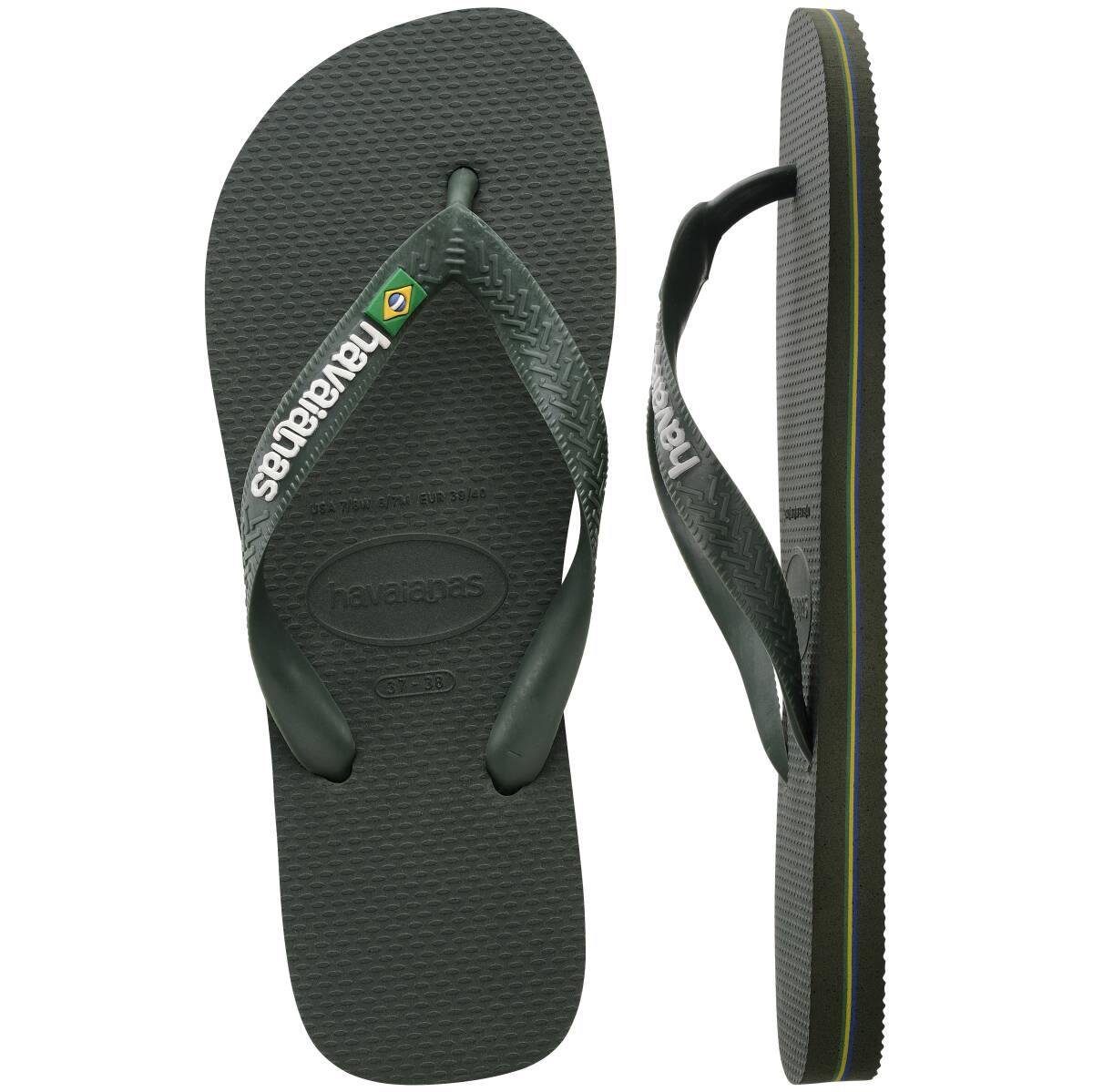 Sandalias Havaianas Brasil Logo