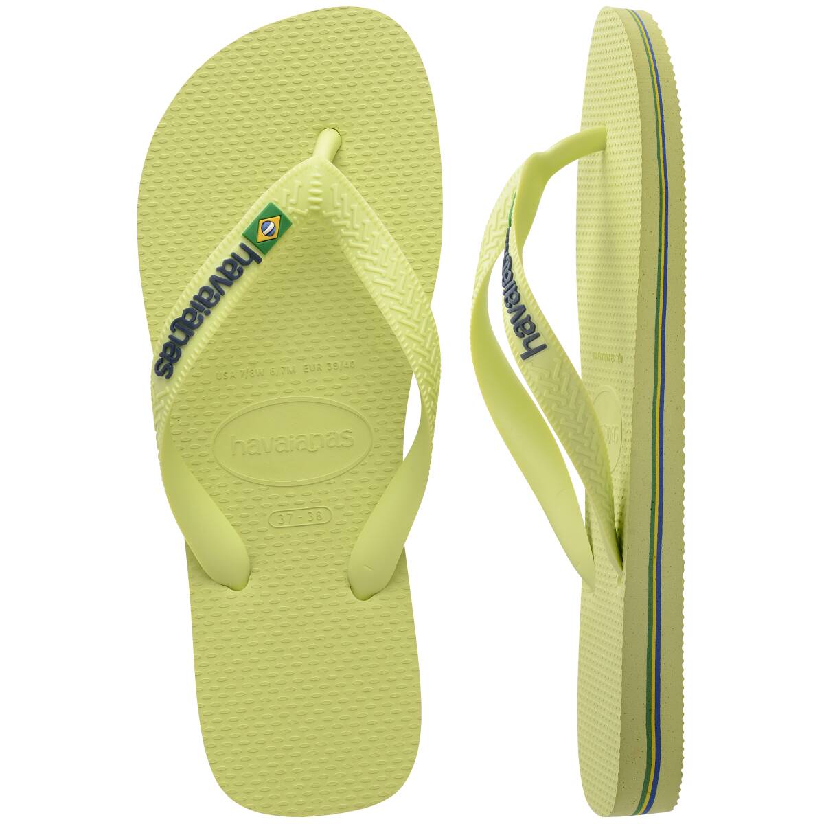 Sandalias Havaianas Brasil Logo
