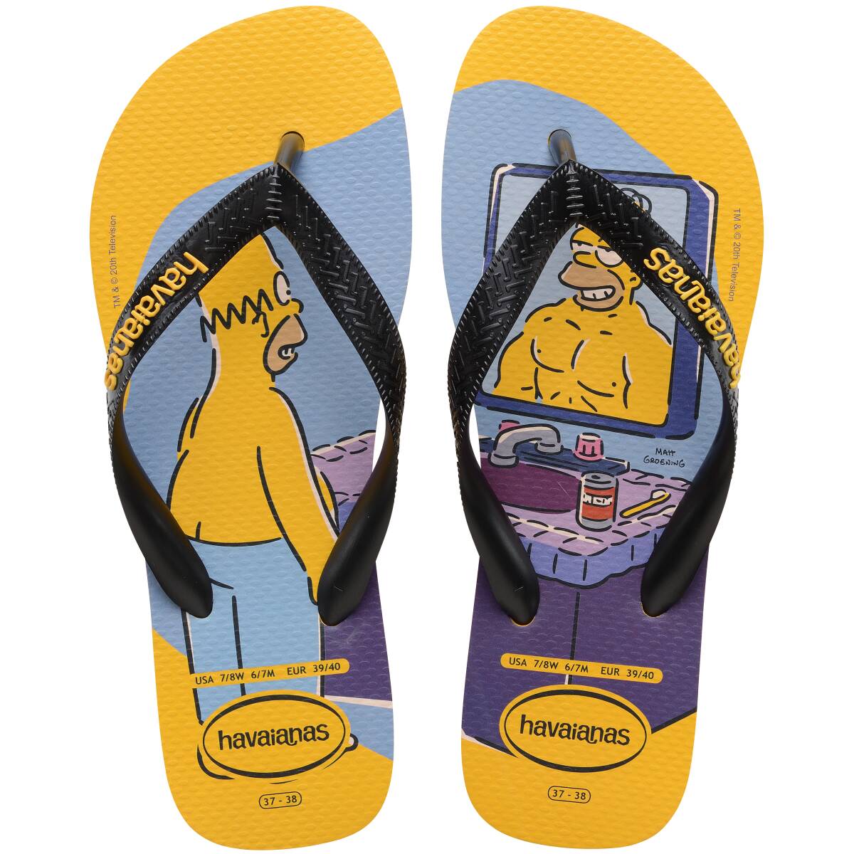 Sadalias Havaianas Simpsons
