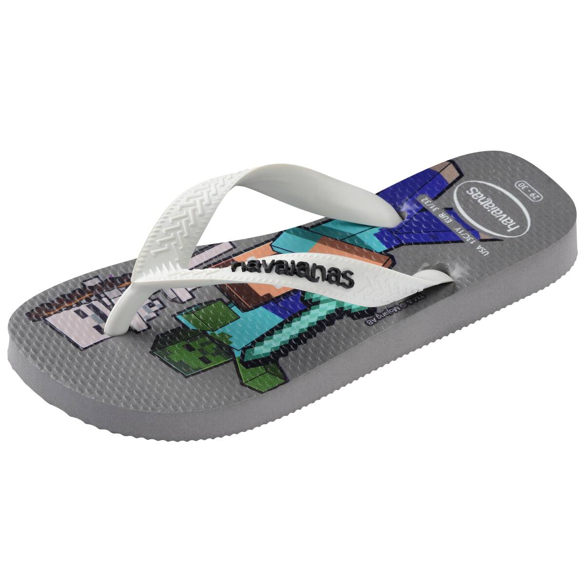 SANDALIAS HAVAIANAS KIDS MINECRAFT FC PR