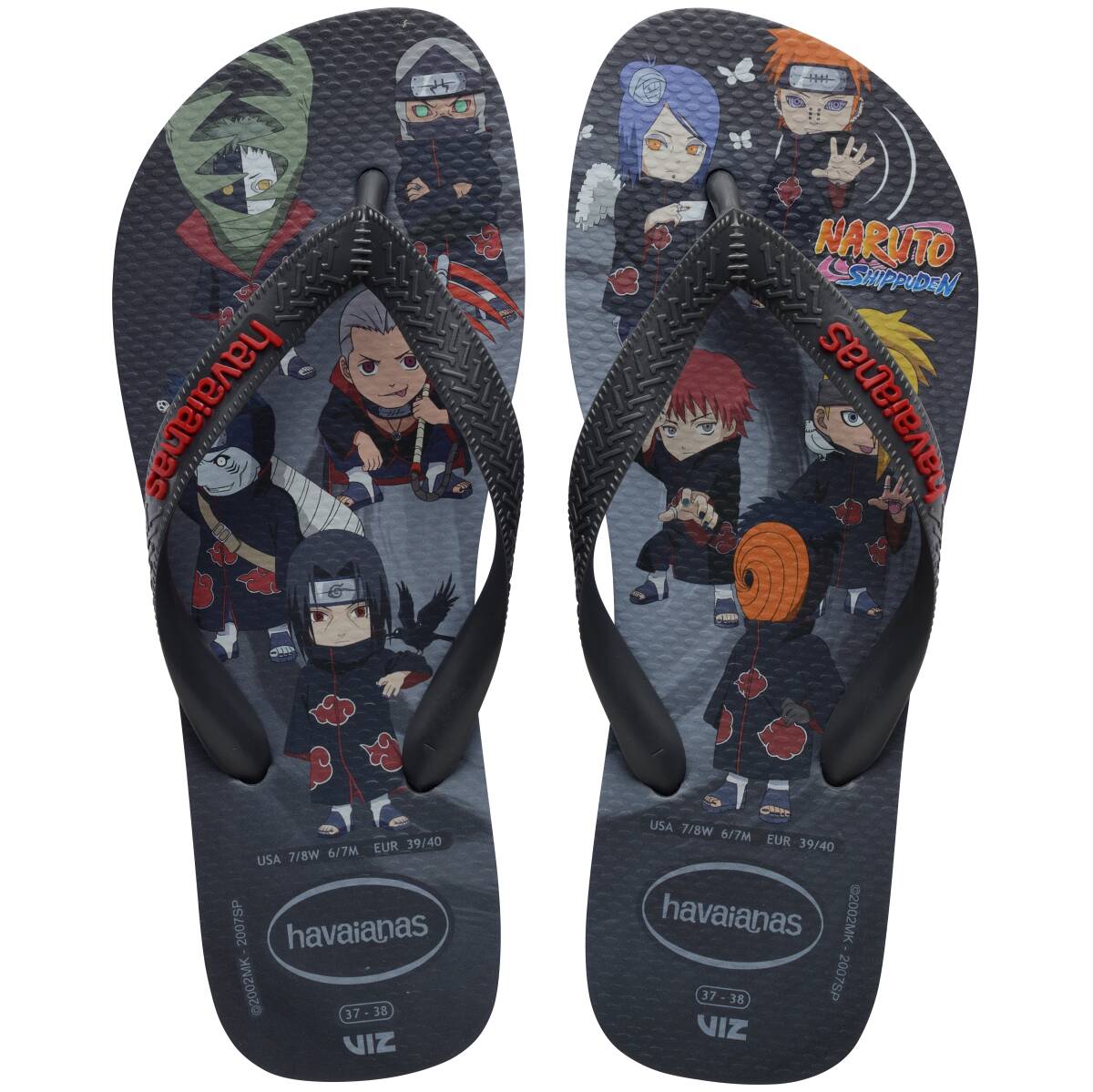 SANDALIAS HAVAIANAS TOP NARUTO FC