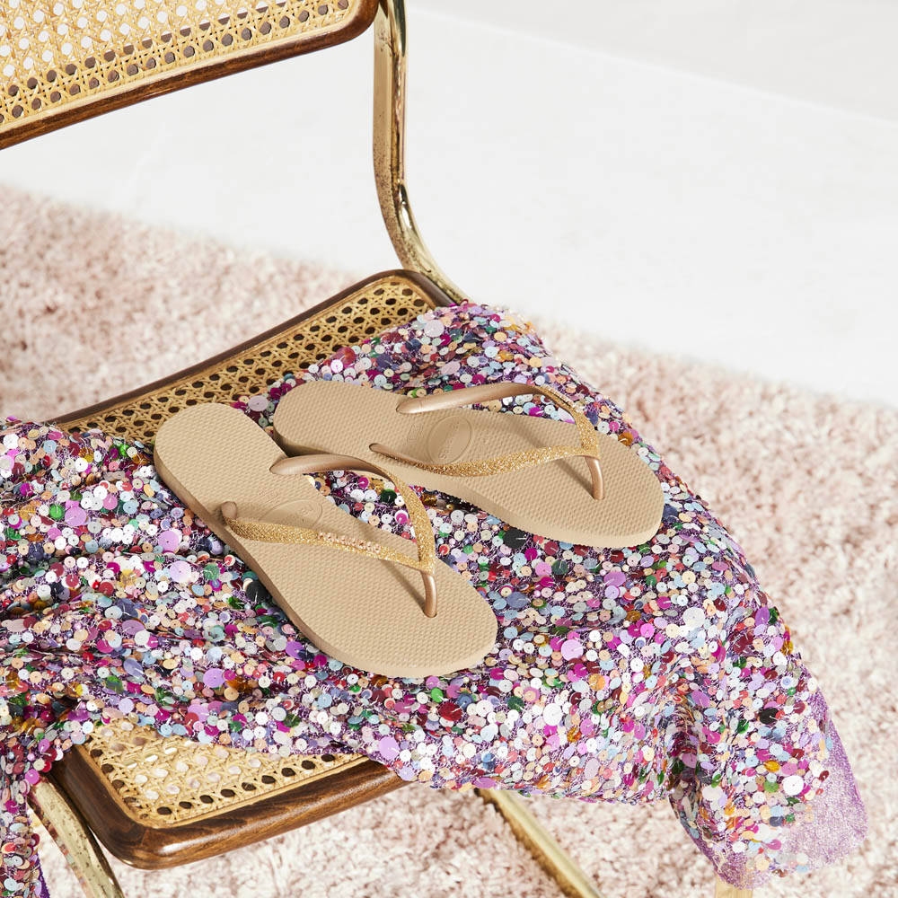 Sandalias Havaianas Slim Glitter
