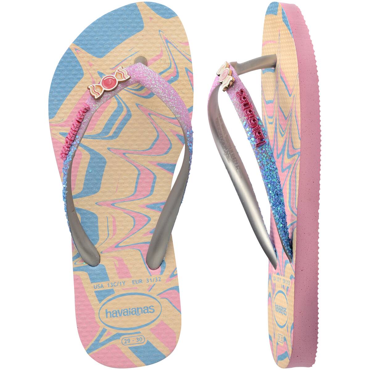 Sandalias Havaianas Kids  Slim Glitter II