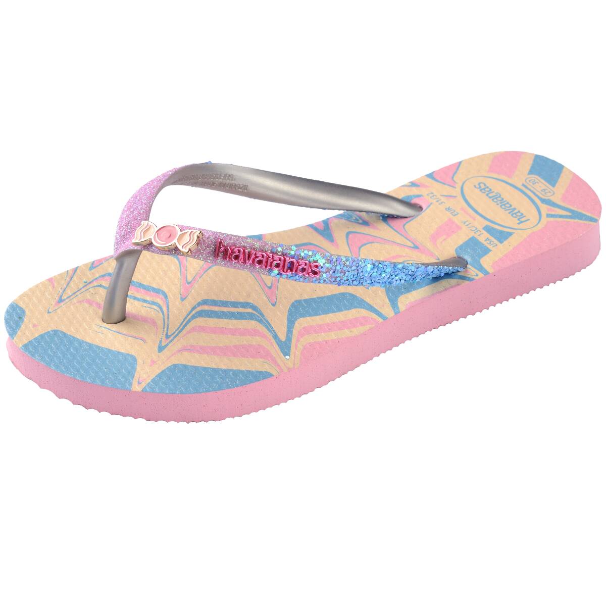 Sandalias Havaianas Kids  Slim Glitter II