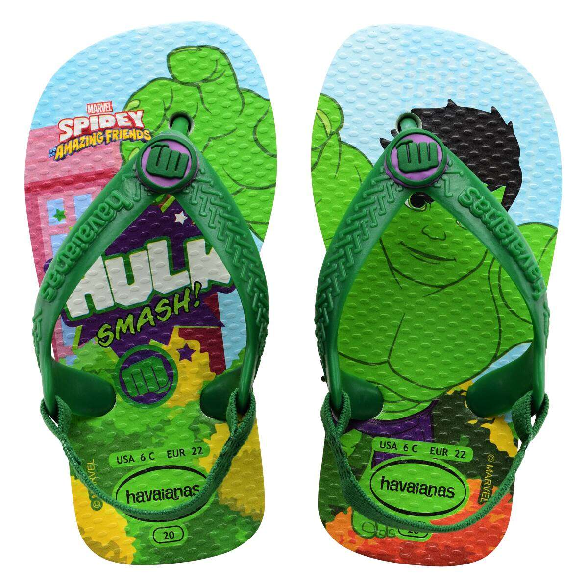 SANDALIAS HAVAIANAS BABY MARVEL FC