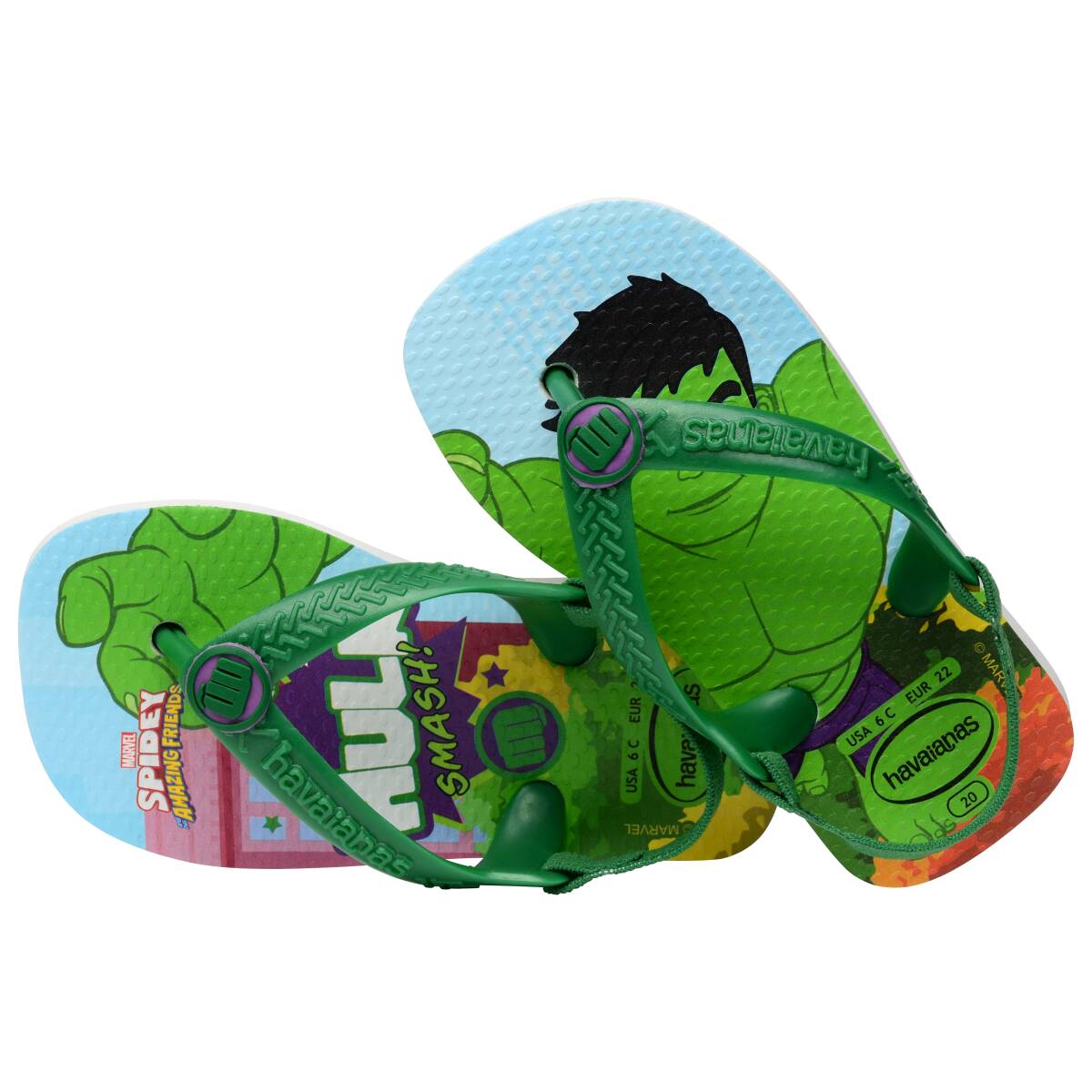 SANDALIAS HAVAIANAS BABY MARVEL FC