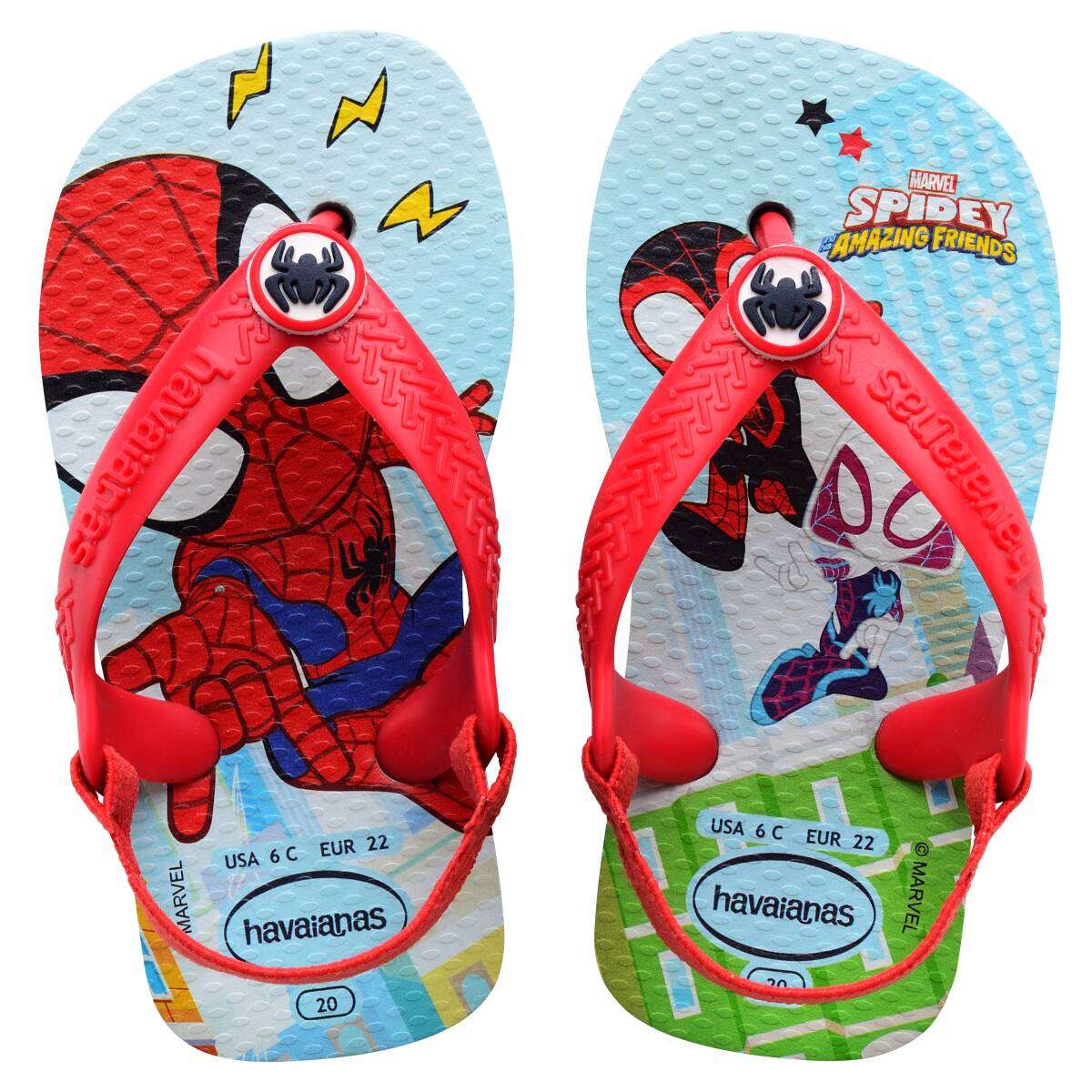 SANDALIAS HAVAIANAS BABY MARVEL FC