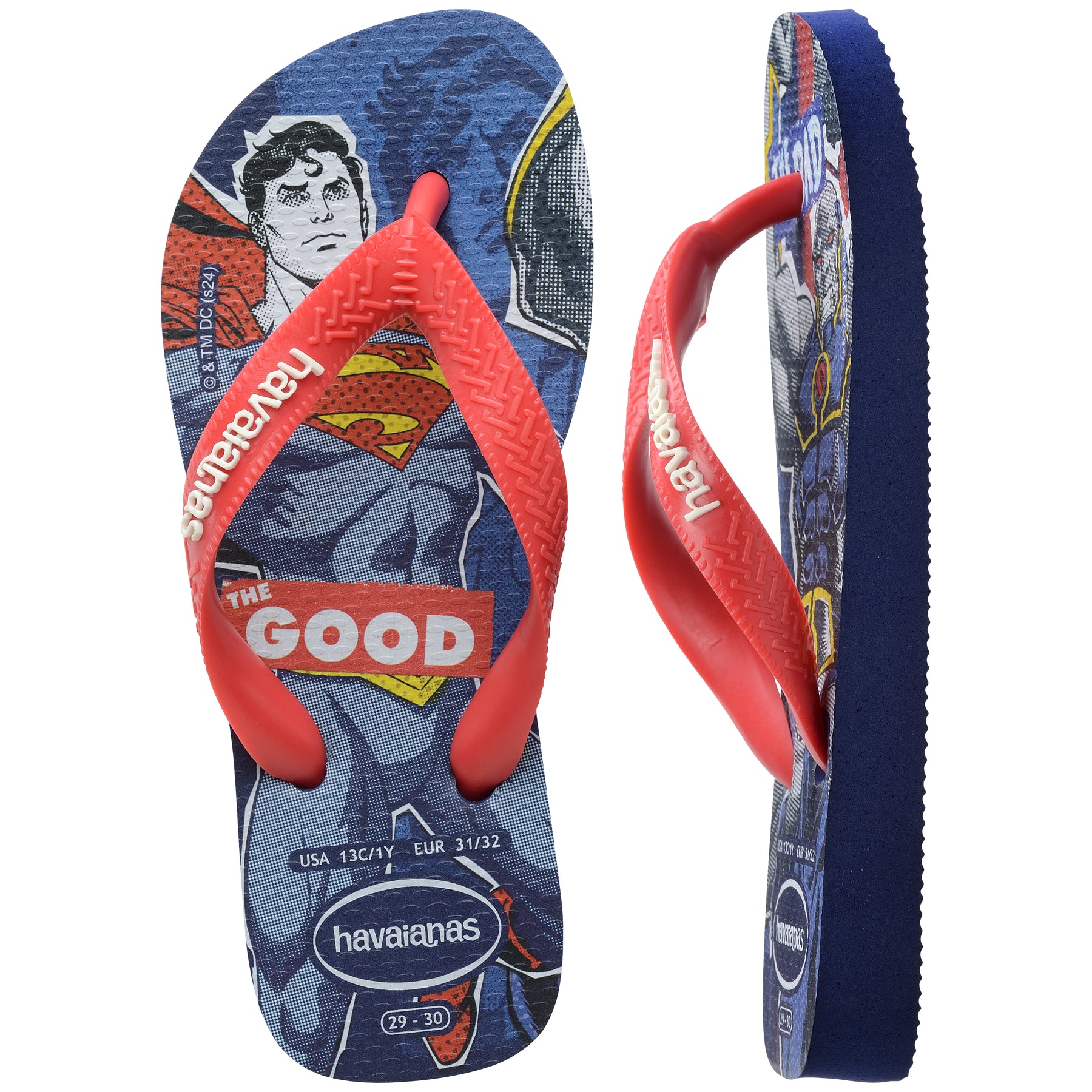 SANDALIAS HAVAIANAS TOP HEROIS DC FC