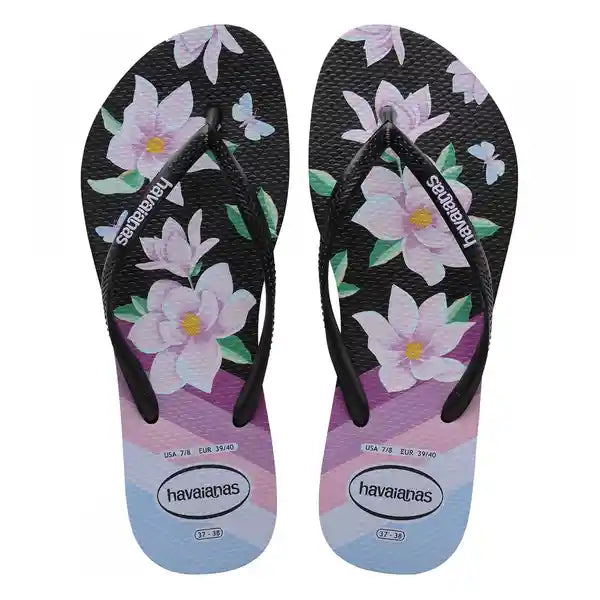 SANDALIAS HAVAIANAS SLIM FLORAL FC PR