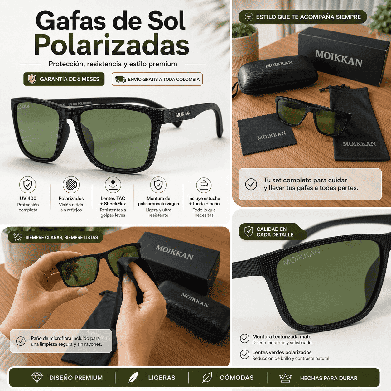Gafas de sol VENTO V + Estuche GRATIS