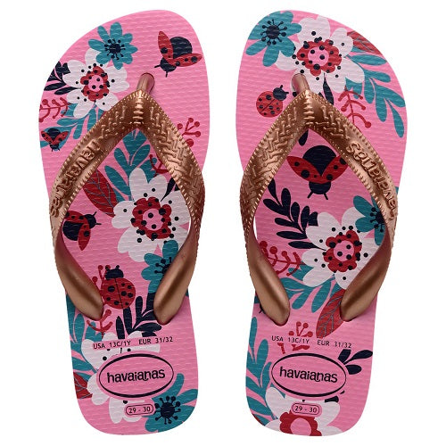 Sandalias Havaianas KIDS Flores