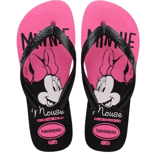 SANDALIAS HAVAIANAS TOP DISNEY FC PR FUCSIA