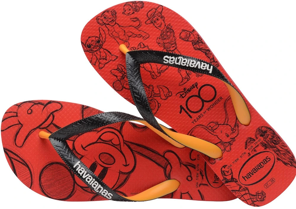 SANDALIAS HAVAIANAS TOP DISNEY FC PR FUCSIA