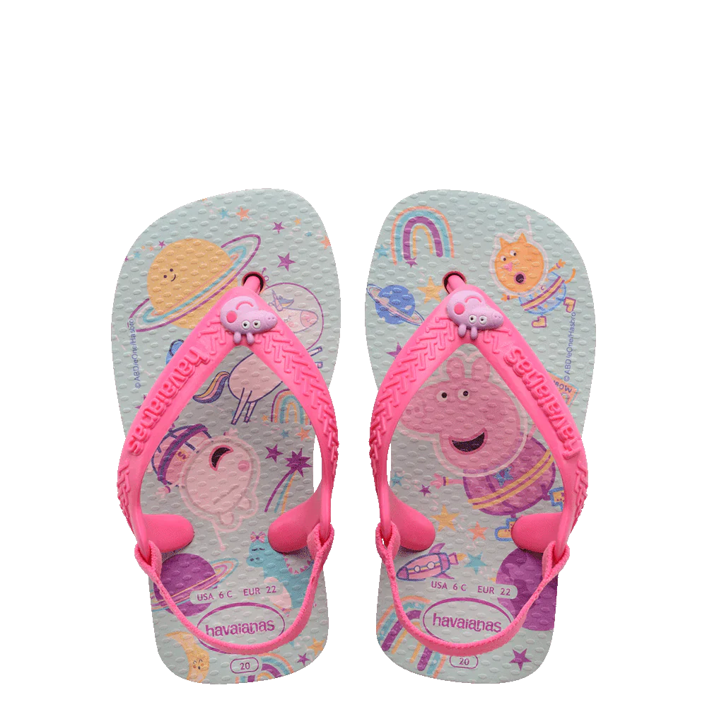 Sandalias Havaianas N Baby Peppa Pig