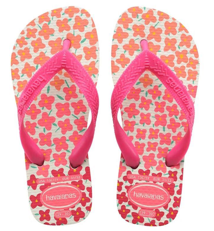 Sandalias Havaianas KIDS Flores